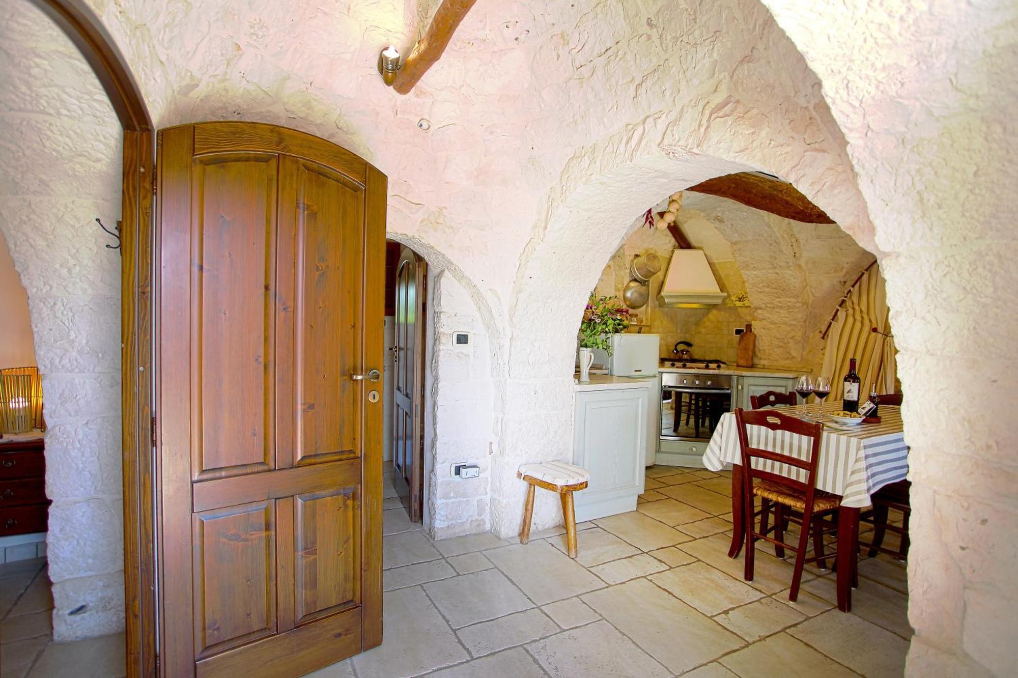 Trulli Il Castagno Pensionat Martina Franca Exteriör bild