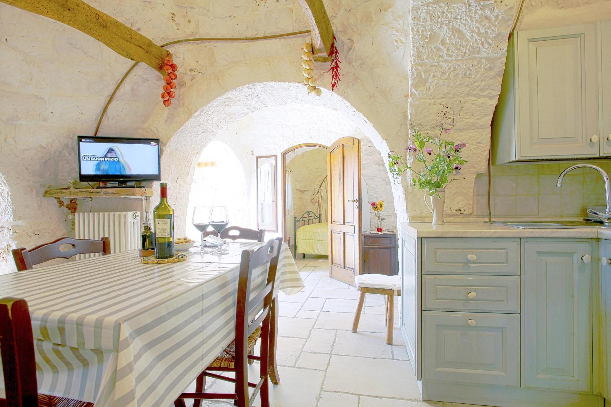 Trulli Il Castagno Pensionat Martina Franca Exteriör bild