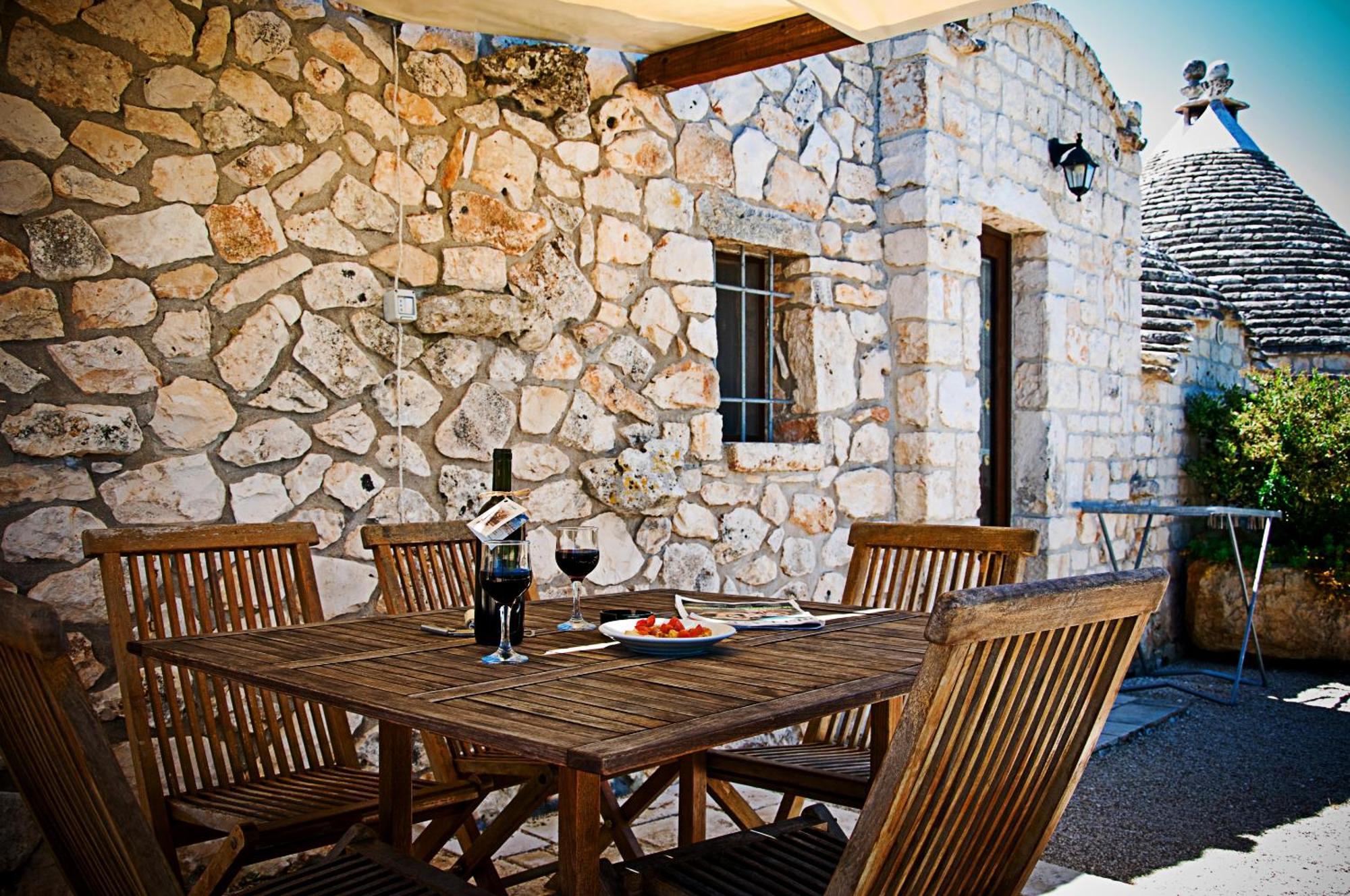 Trulli Il Castagno Pensionat Martina Franca Exteriör bild