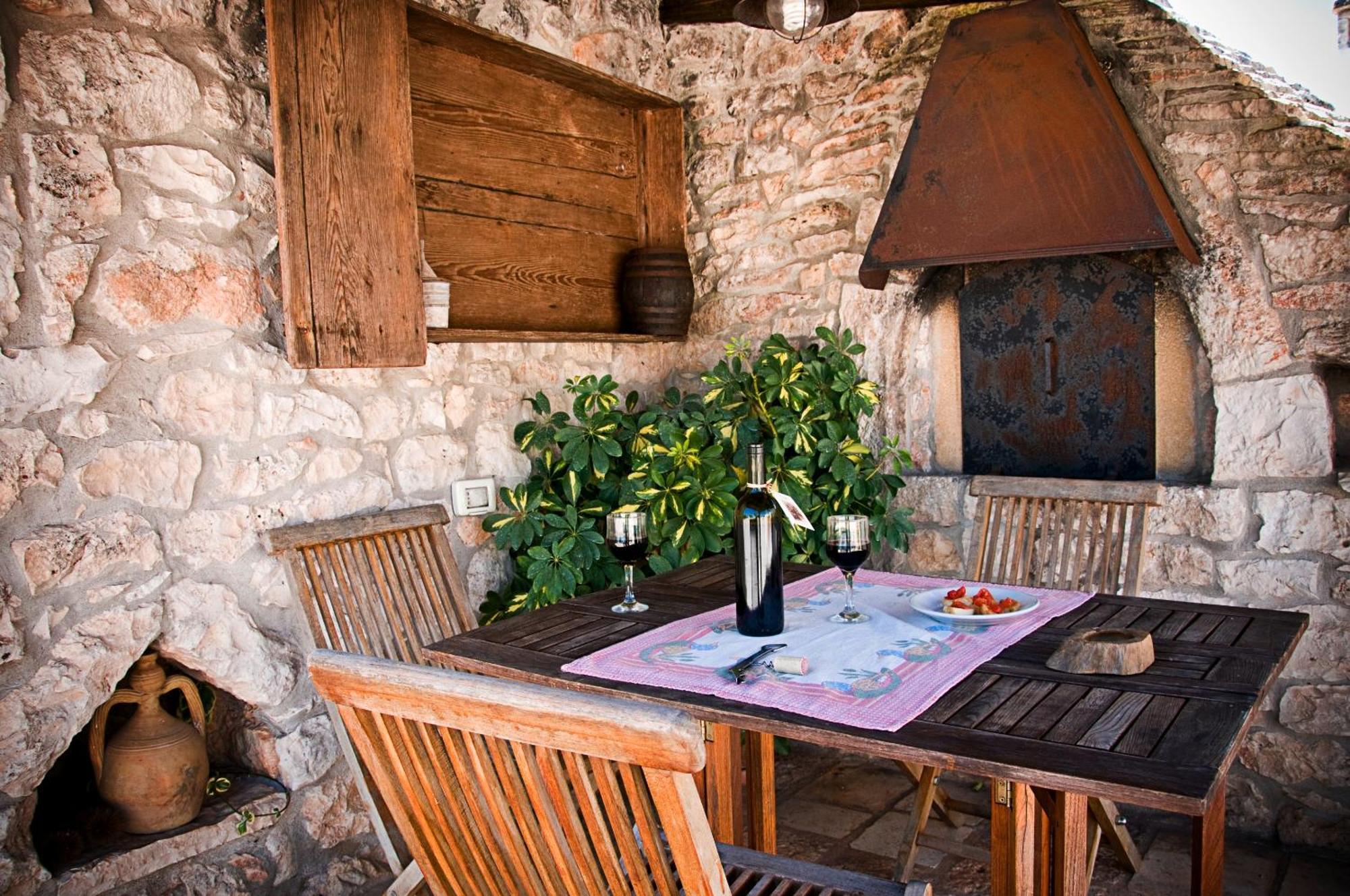 Trulli Il Castagno Pensionat Martina Franca Exteriör bild