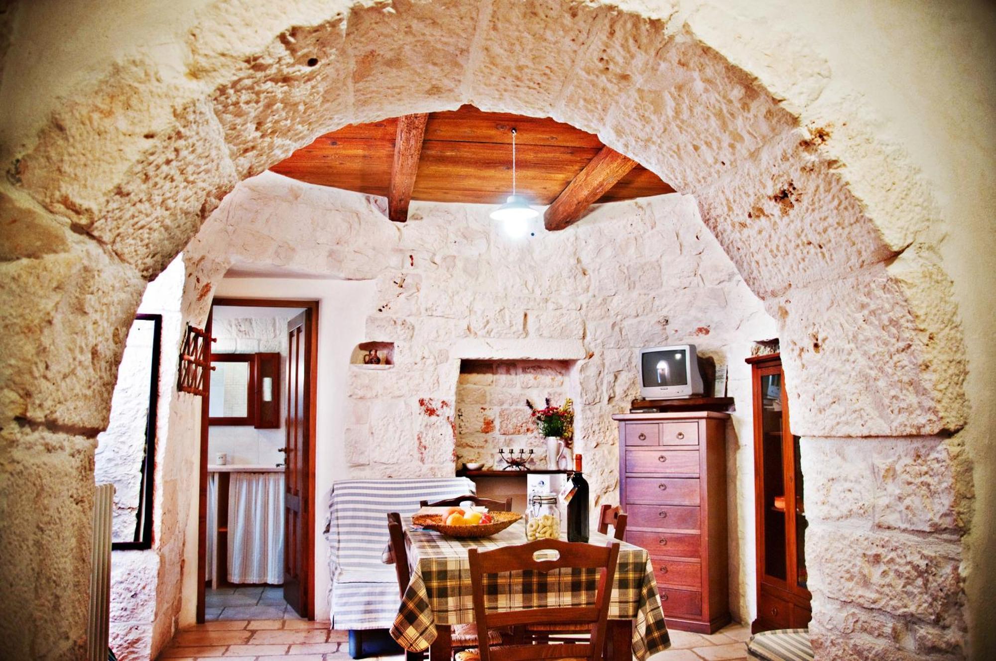 Trulli Il Castagno Pensionat Martina Franca Exteriör bild